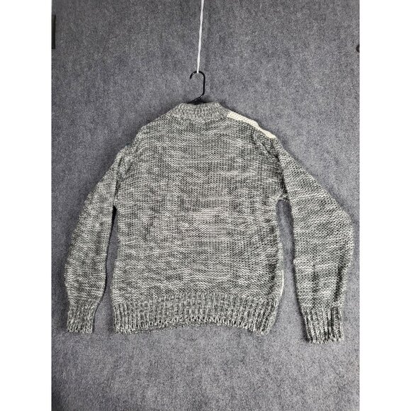 Vintage Sears Roebuck And Co Sweater Hand Knit Acrylic Pullover Winter Men Sz L - Picture 7 of 9